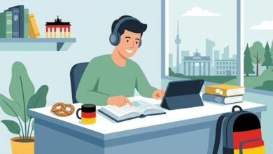 أهم 100 فعل باللغة الألمانية