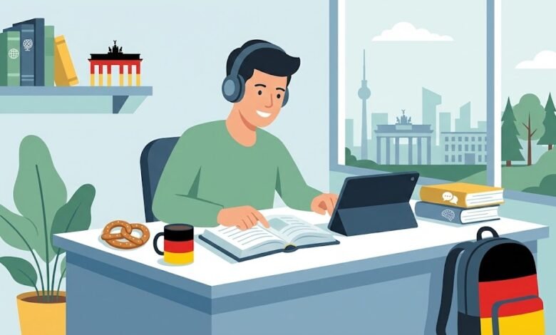 أهم 100 فعل باللغة الألمانية